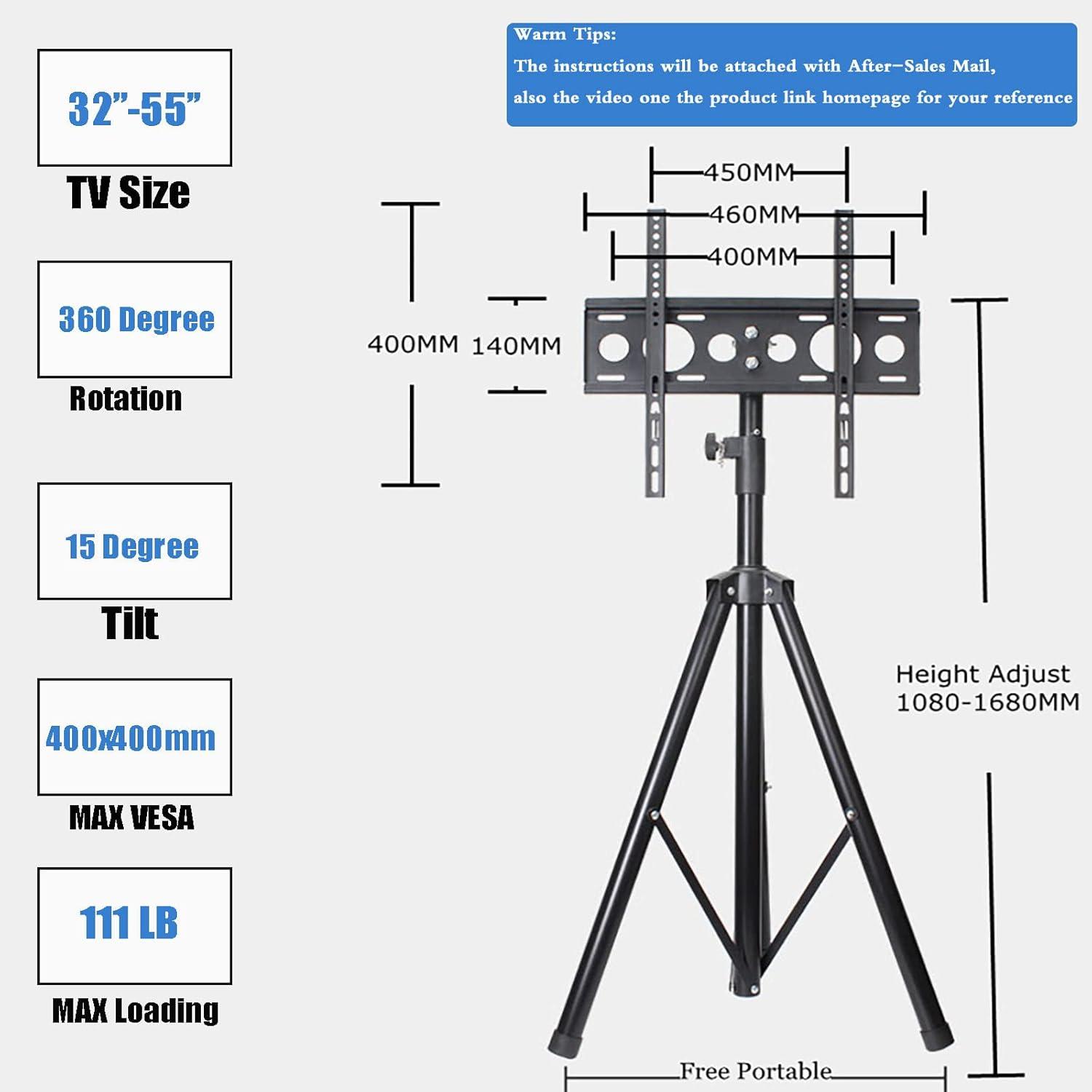 Vivo Portable TV Tripod