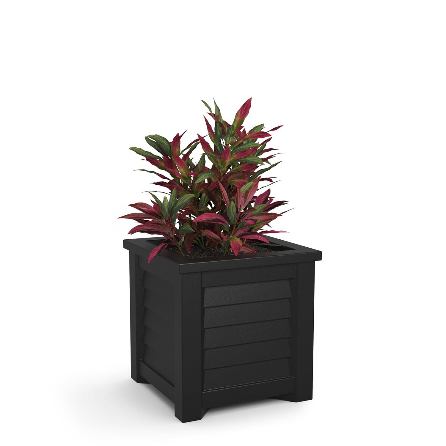 Mayne Inc. Lakeland Square Resin Planter with Water Reservoir