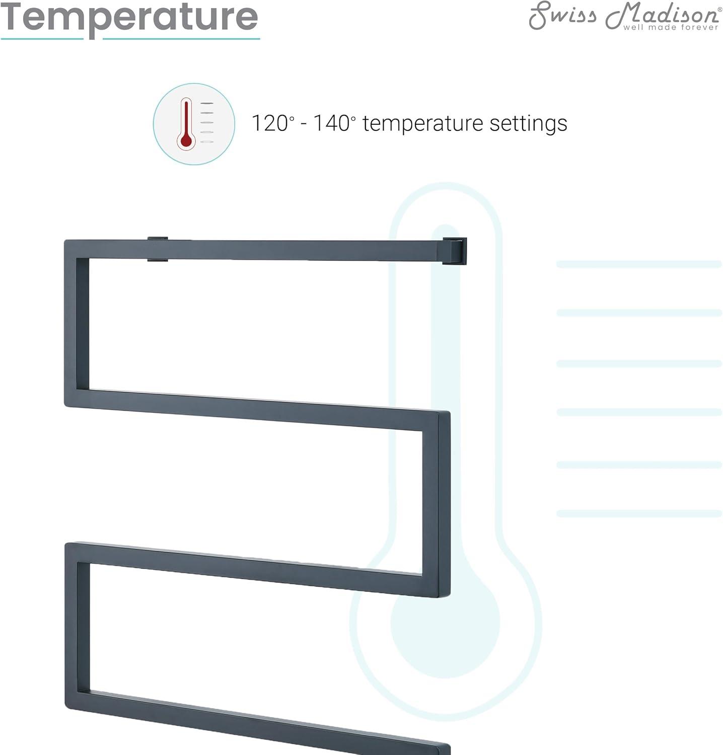 Voltaire 5-Bar Electric Towel Warmer