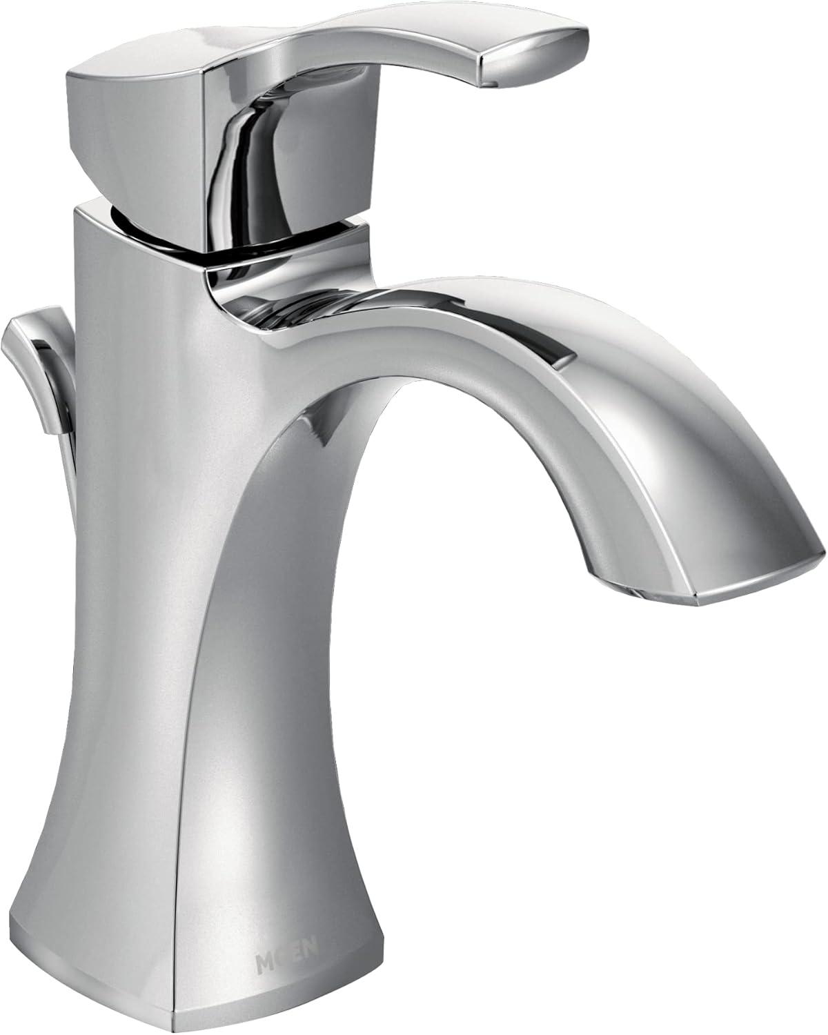 Voss Single Hole Bathroom Faucet with Drain Assembly