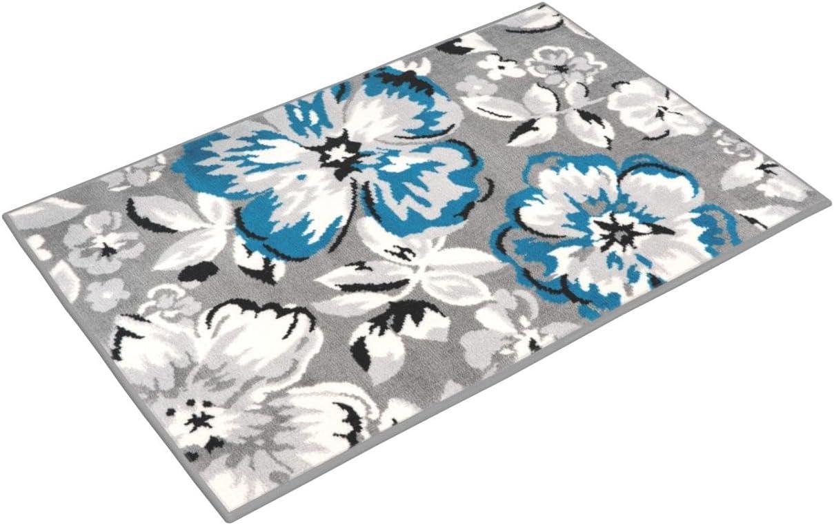 World Rug Gallery Modern Floral Desing Area Rug