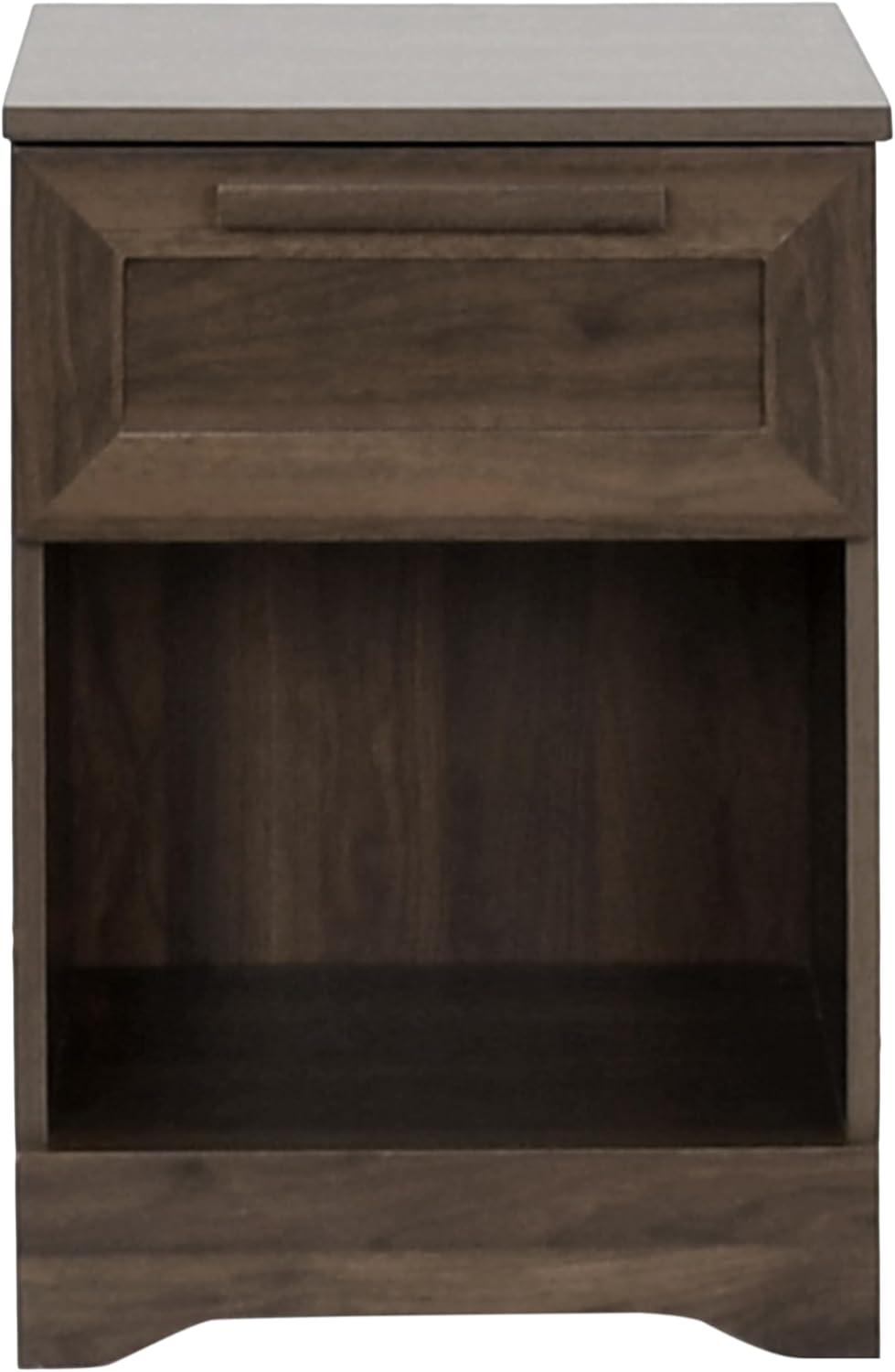 Christopher Knight Home Danbury Rustic Nightstand with Drawer Walnut