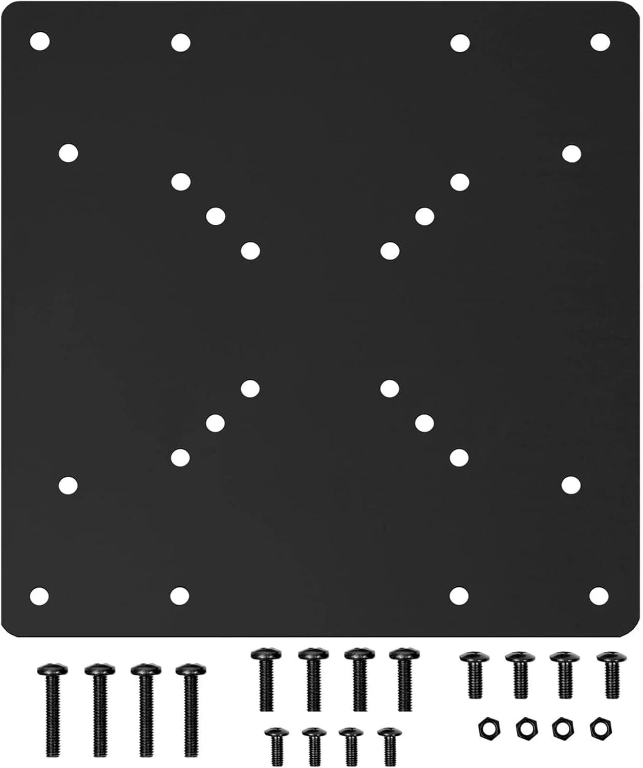 Mount-It! VESA Mount Adapter Plate - Monitor and TV Mount Extender Conversion Kit Allows 75x75, 100x100 to Fit Up to 200x200 and 200x100 mm Patterns