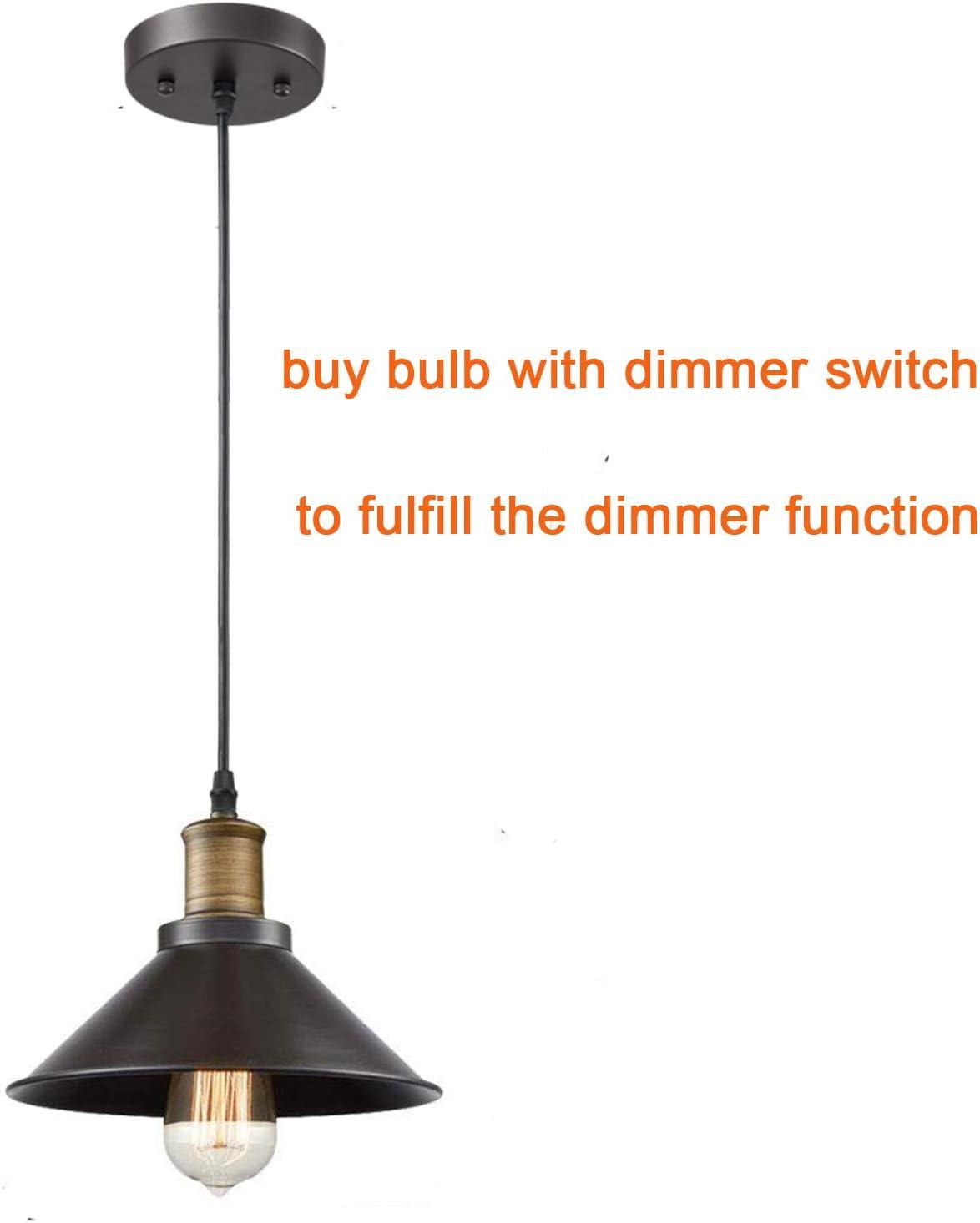 Industrial Bronze Mini Pendant Light 3-Pack with Metal Shades