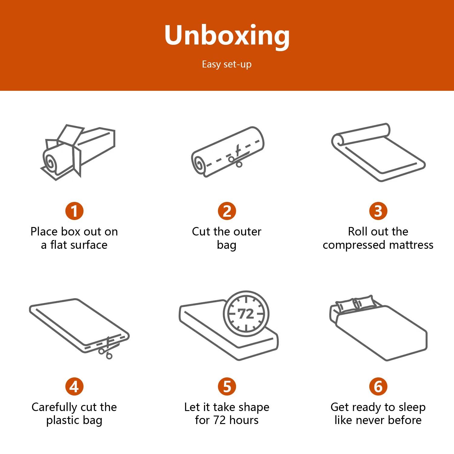 FDW Queen Mattress 12 Inch Gel Memory Foam Mattress with Breathable & Washable Soft Fabric Zippered Cover,CertiPUR-US Certified,White