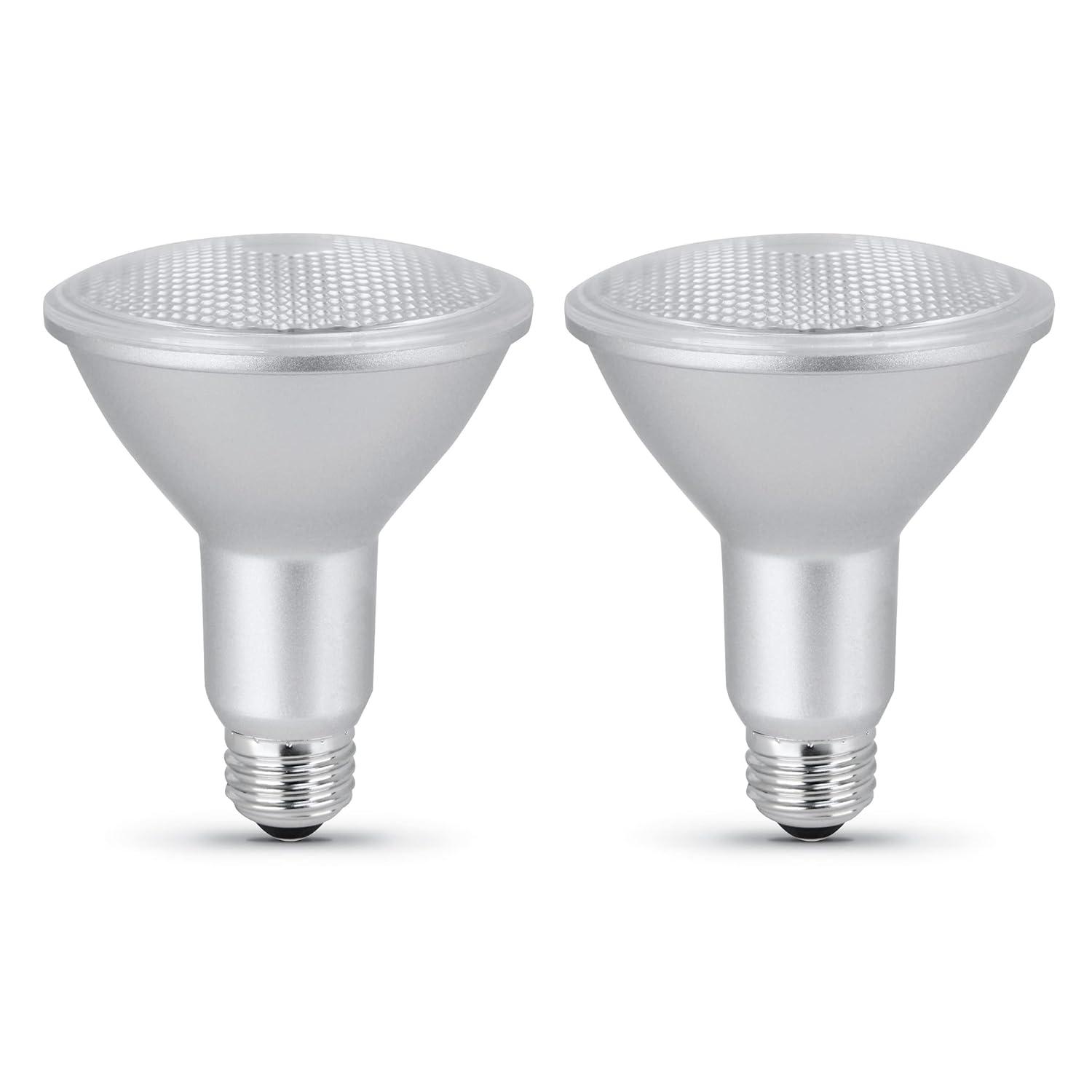 Feit Electric Enhance PAR30 E26 (Medium) LED Bulb Bright White 75 Watt Equivalence 2 pk