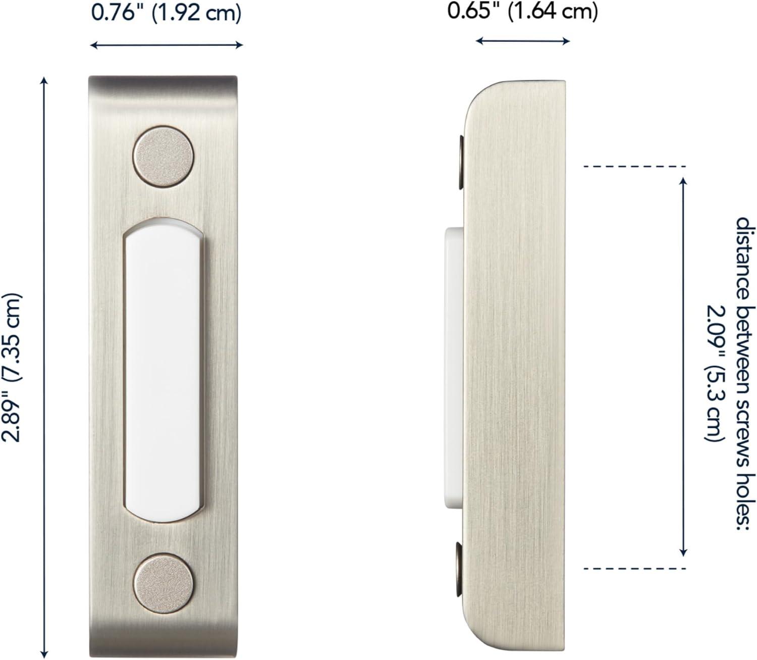 Heath Zenith 18000217 Doorbells & Chimes Accessory, Silver