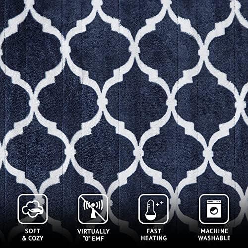 Beautyrest Beautyrest Heated Ogee Oversized Throw