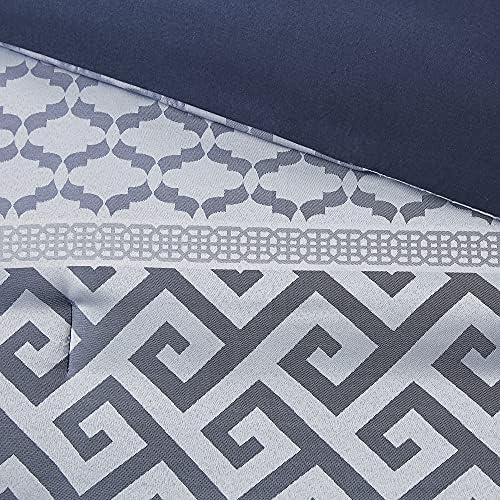 Madison Park Bennett 7 Piece Jacquard Comforter Set