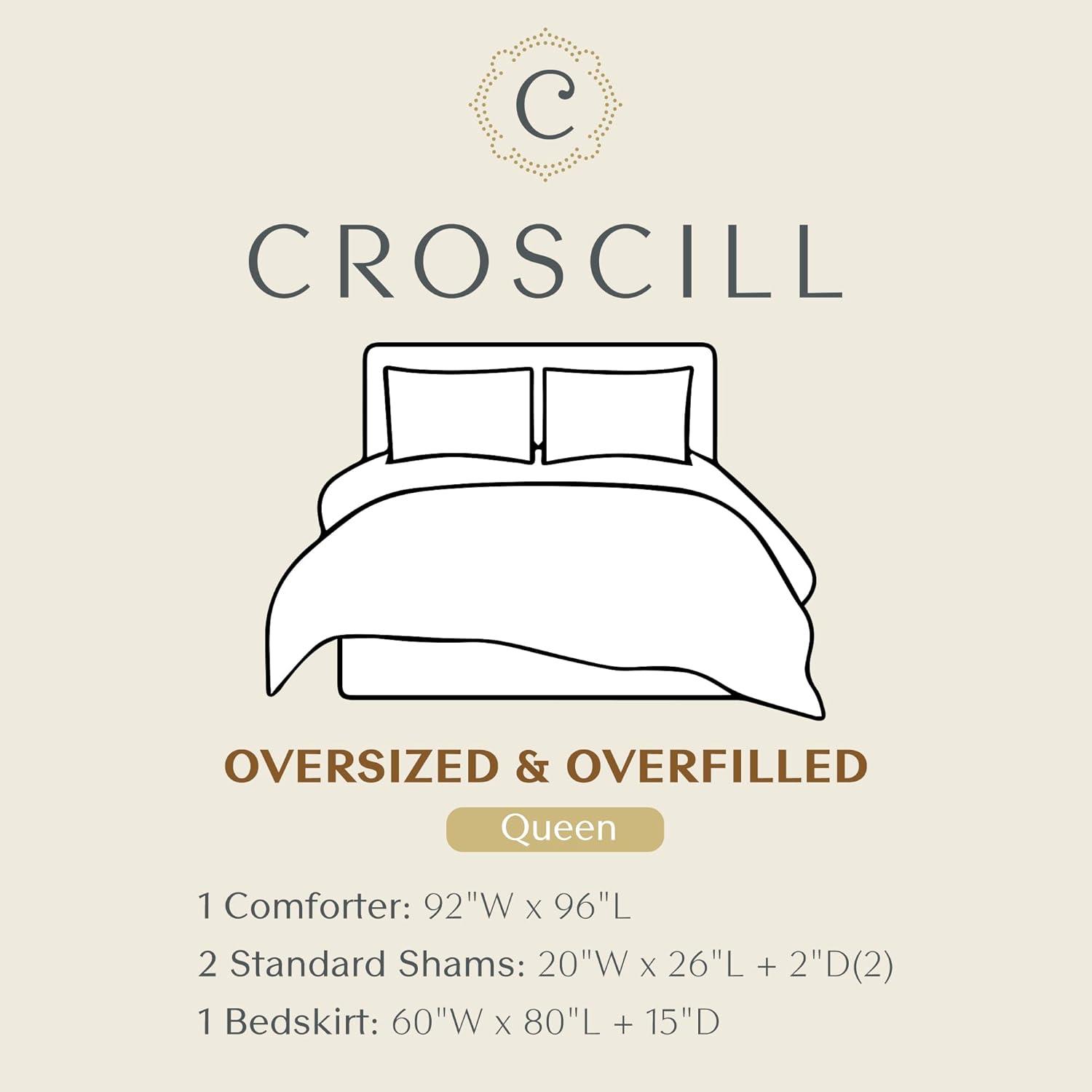 Croscill Croscill Julius 4 Piece Chenille Jacquard Comforter Set