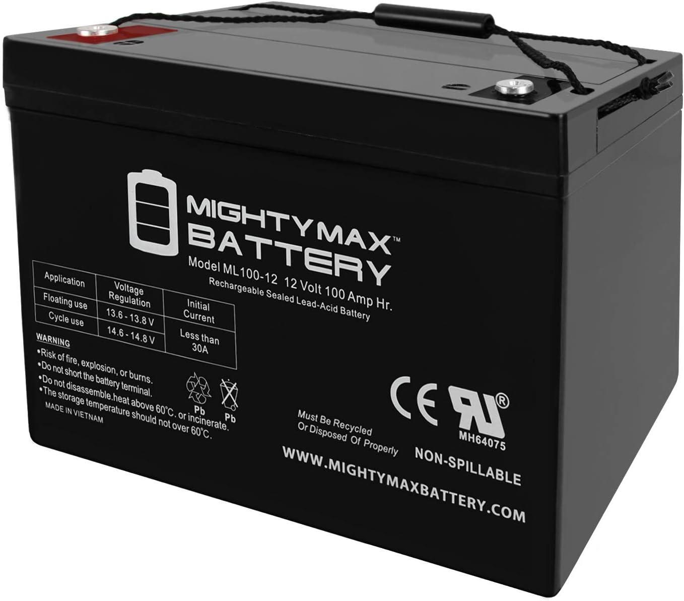 12V 100Ah SLA AGM Battery for Off Grid Solar Panels