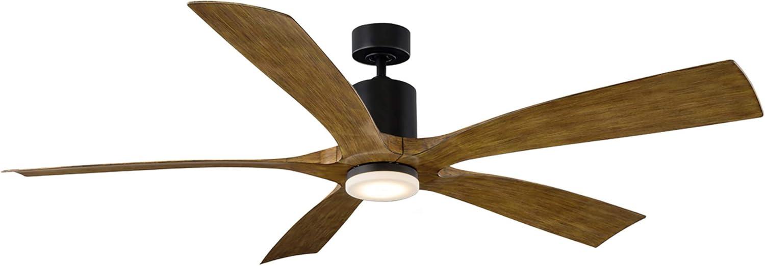 70" Aviator 5 - Blade Outdoor / Indoor Smart Ceiling Fan with Bluetooth Remote Control Included