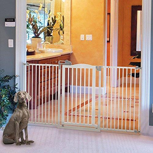 Richell Richell Wood Pressure Mounted Pet Gate With Door