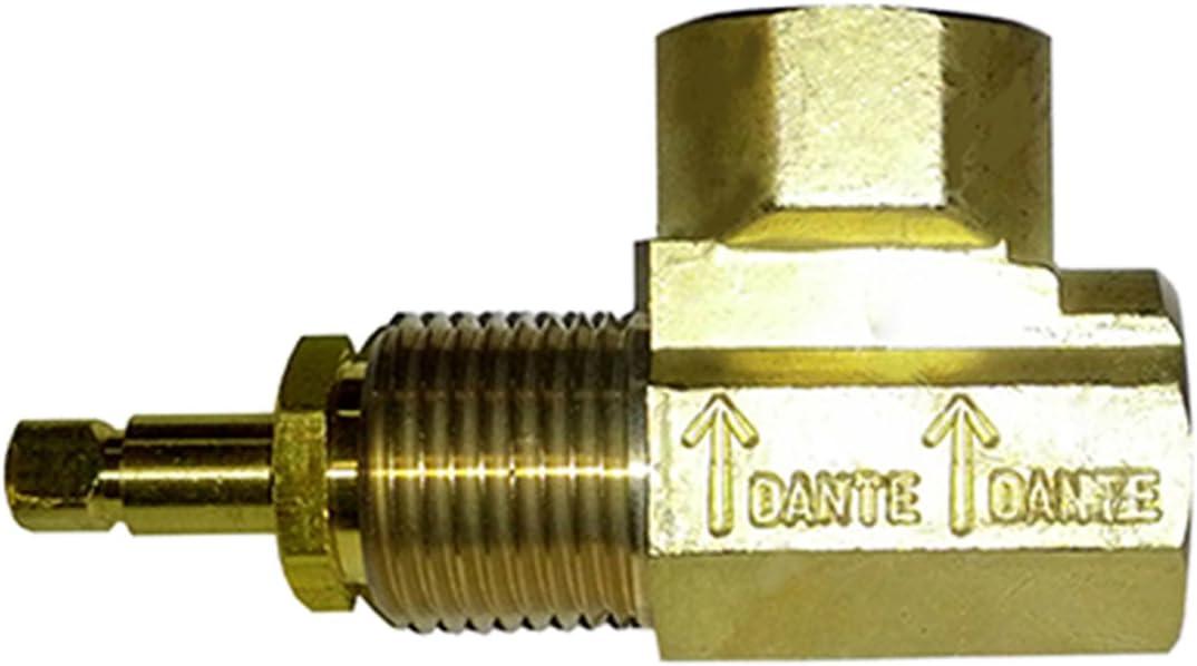 Compact Solid Brass Angled Gas Globe Valve
