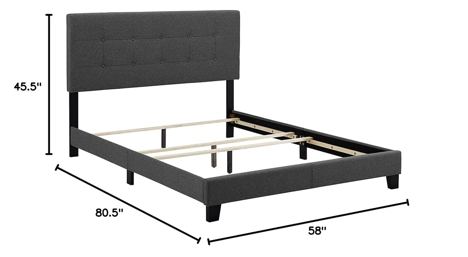 Modway Amira Full Upholstered Fabric Bed