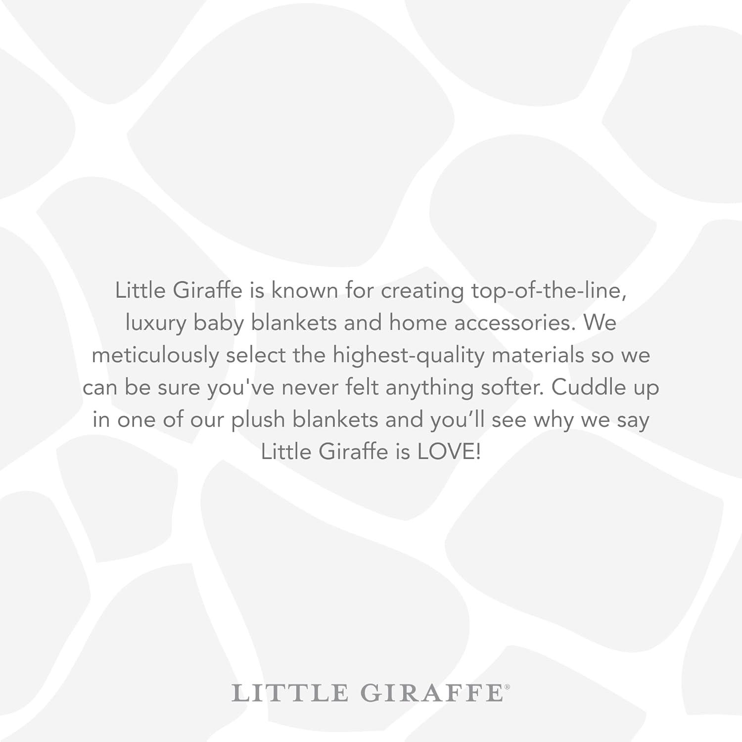 Dusty Pink and White Faux Fur Toddler Throw Blanket