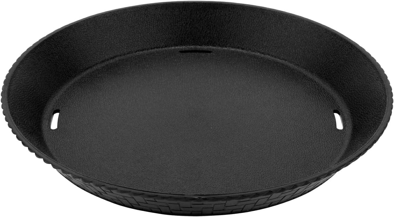 G.E.T. RB-890-BK – 10.5" Round Basket, 1.25" Deep (Set of 12)