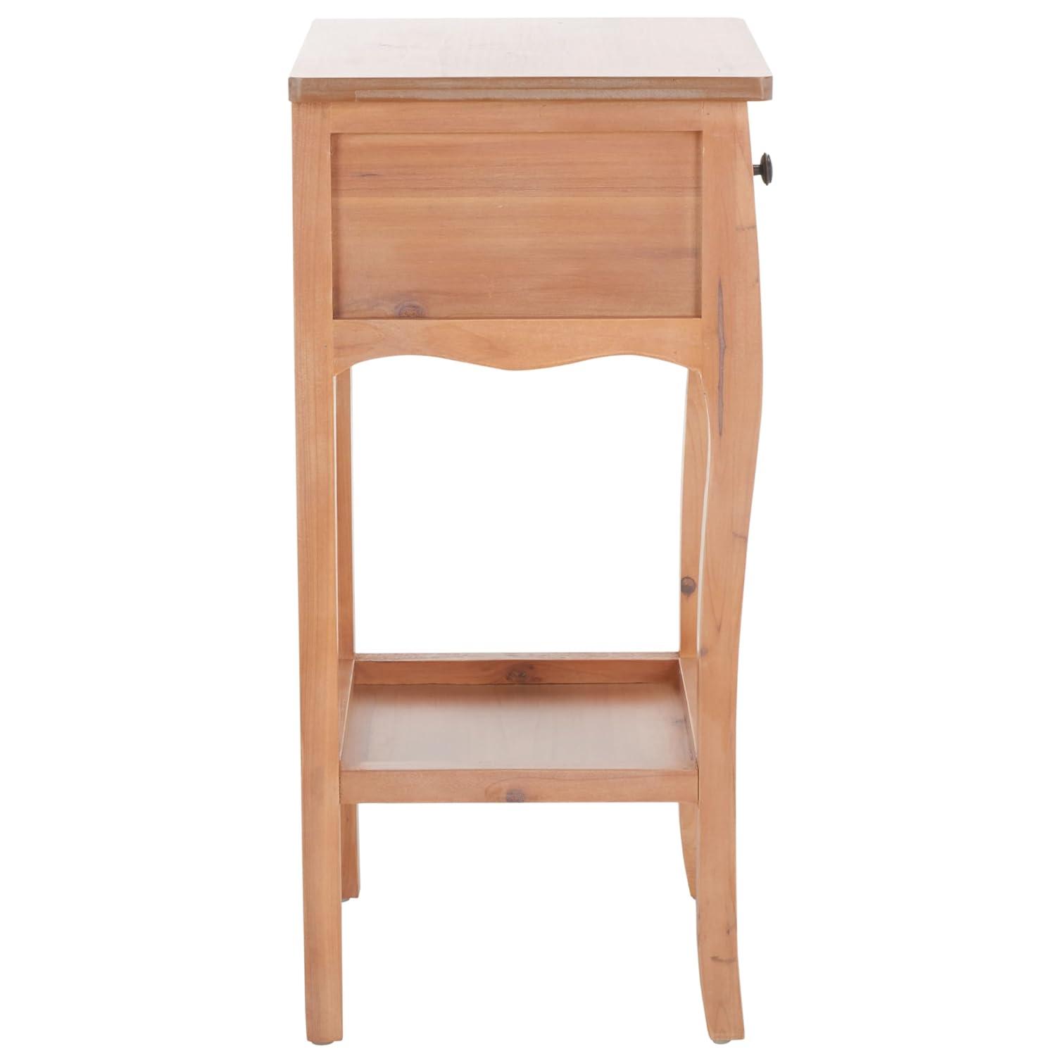 Thelma End Table - AMH6619C - Honey Natural - Safavieh Couture