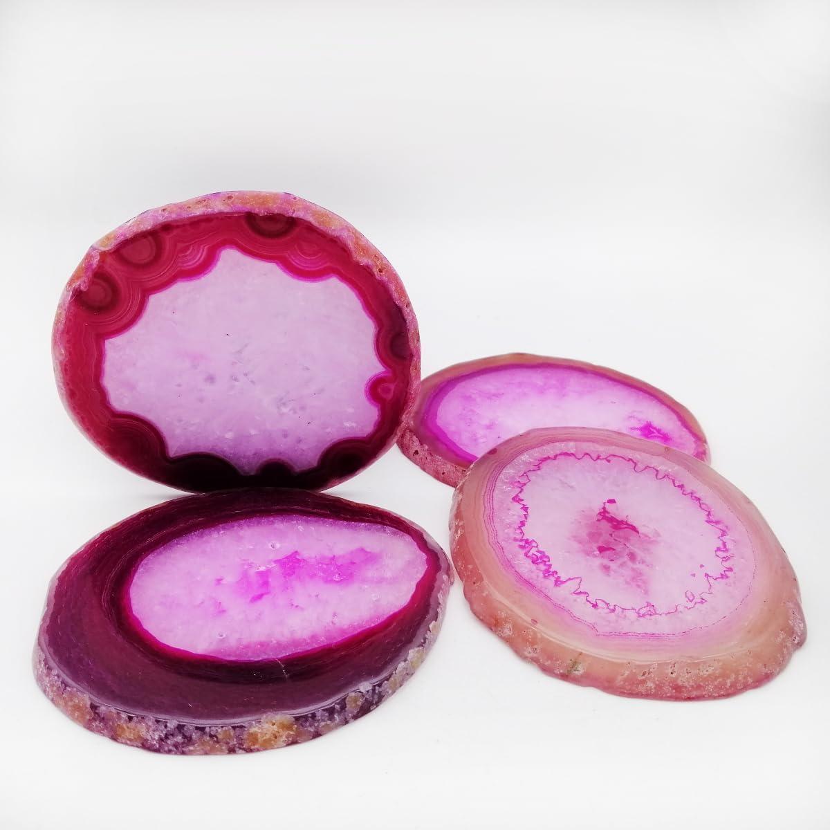 Agate 4 Piece Coaster Set