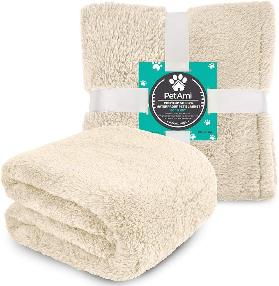 PetAmi Sherpa Fleece Pet Blanket