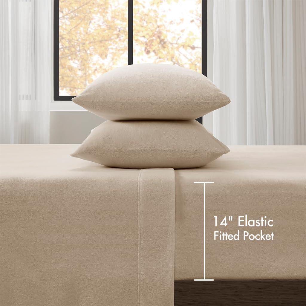 Madison Park Micro Fleece Sheet Set