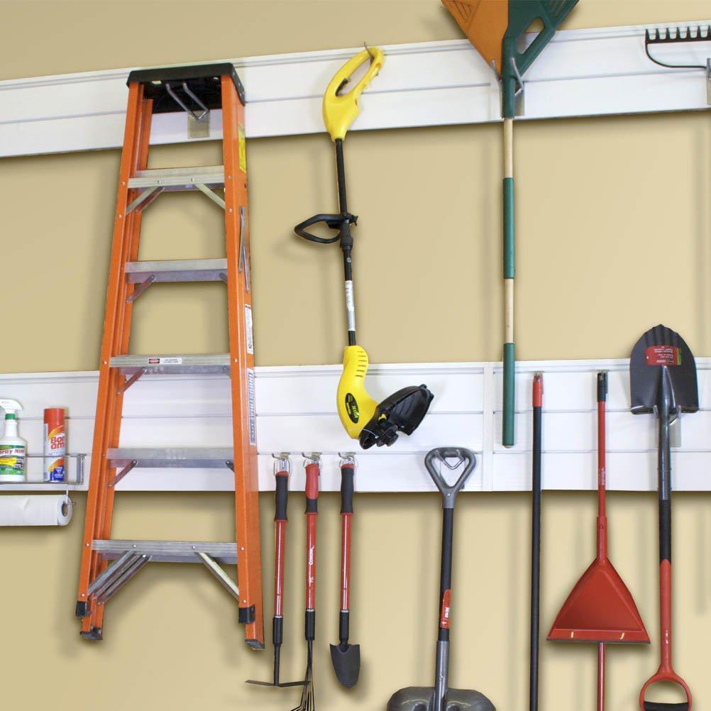 PVC Slatwall 8 ft. x 4 ft. White