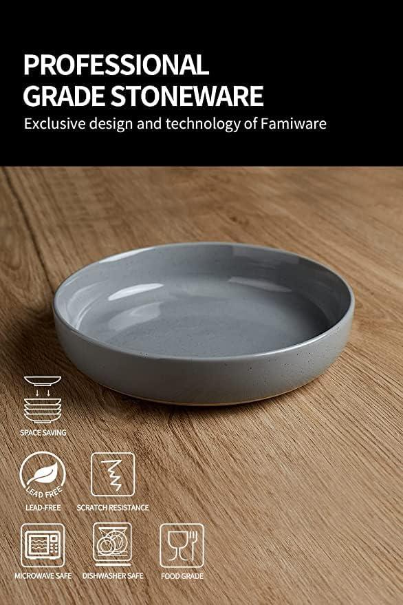 33oz Stoneware Pasta Bowl (Set of 4)