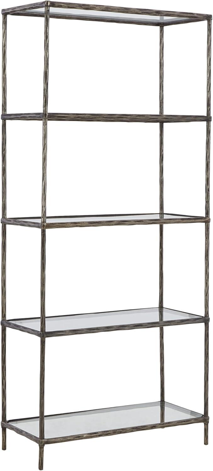 Ryandale 72'' H x 32'' W Aluminum Etagere Bookcase