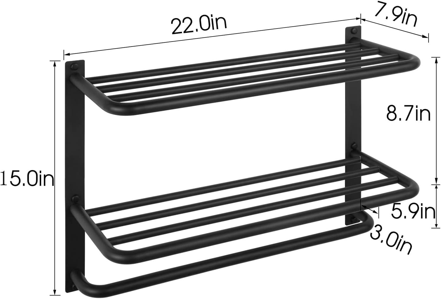 1 Wall Towel Rack