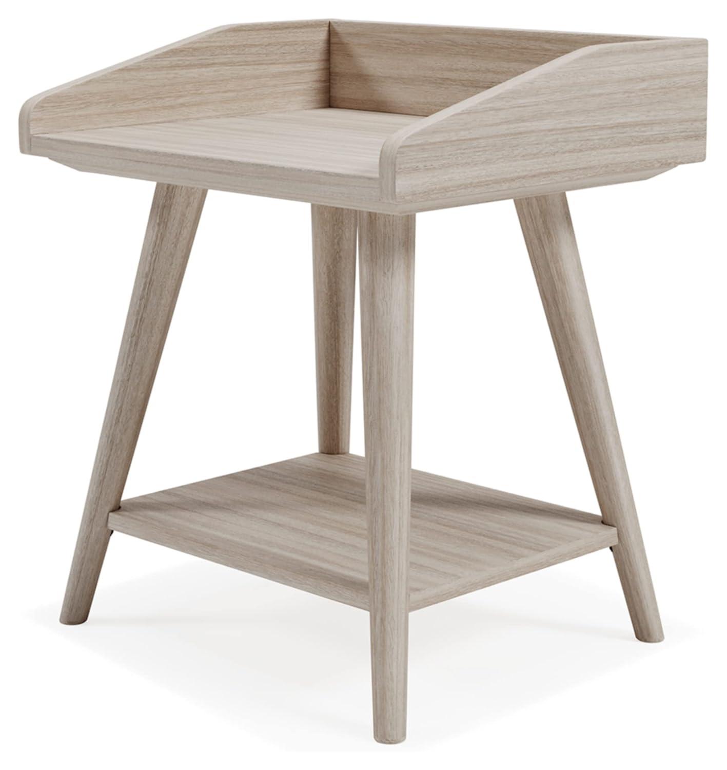 Signature Design by Ashley Casual Blariden Accent Table, Light Tan