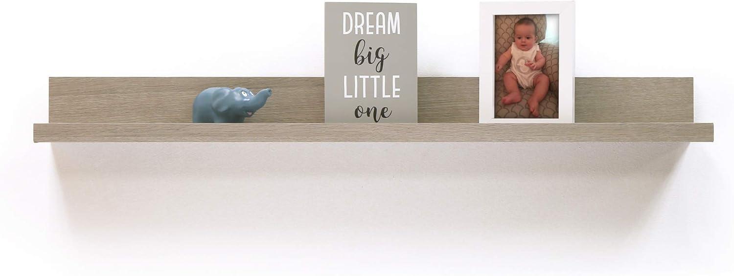 Picture Ledge Wall Shelf Driftwood Gray - InPlace