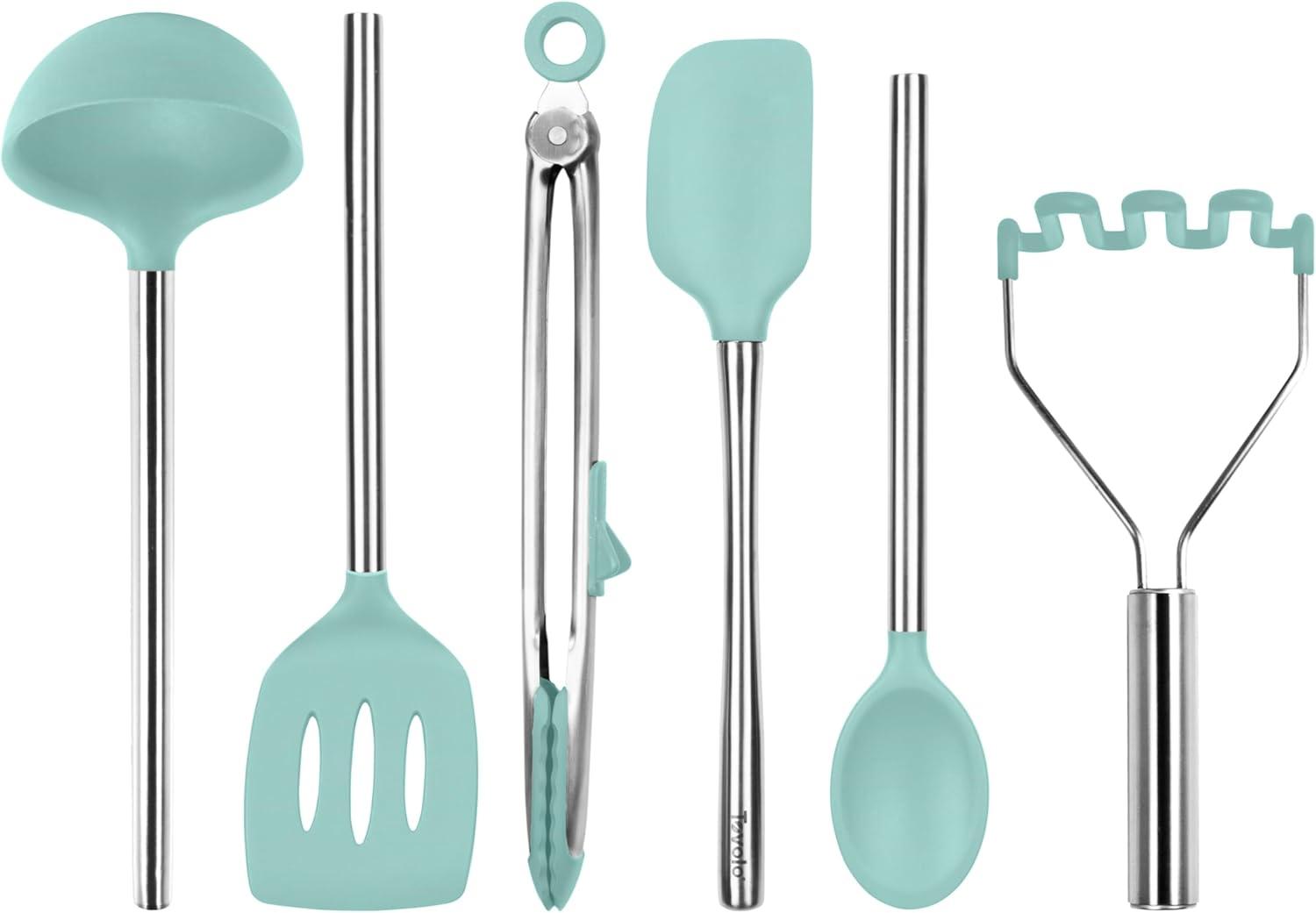 Tovolo Silicone Utensil Set of 6 - Black