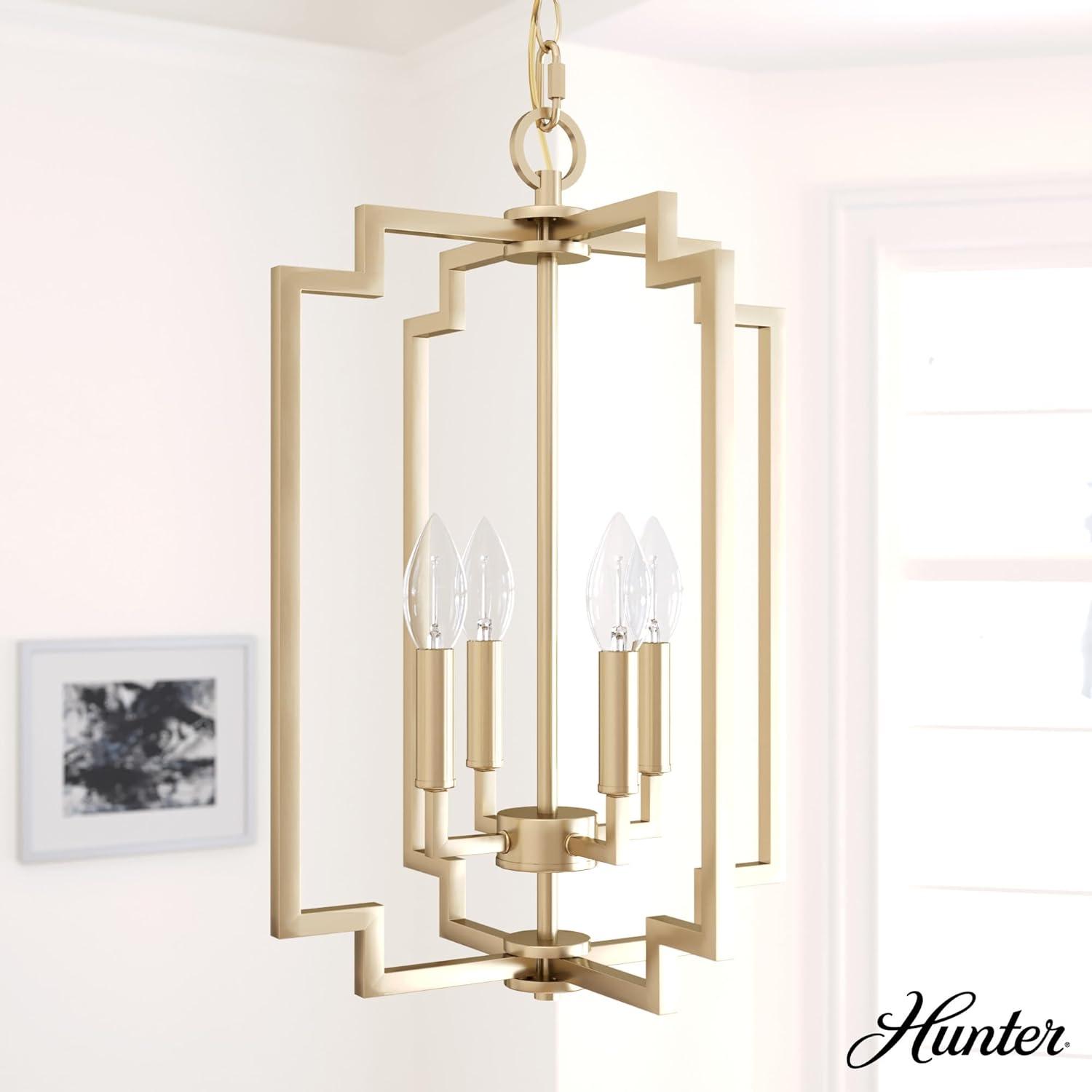 Alturas Gold Modern 4-Light Small Pendant 14x21 Inch