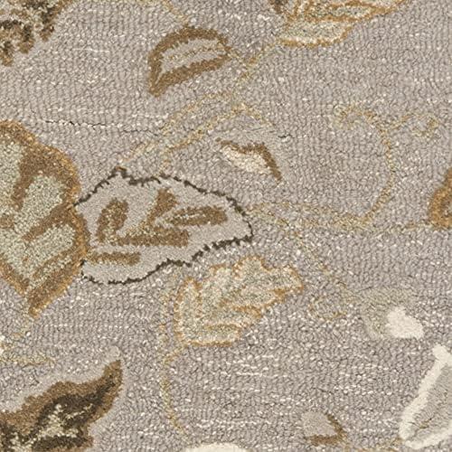 Martha Stewart Autumn Woods - MSR3611 - Indoor Hand Tufted Runners - Persimmon Red - 2'3"x10'