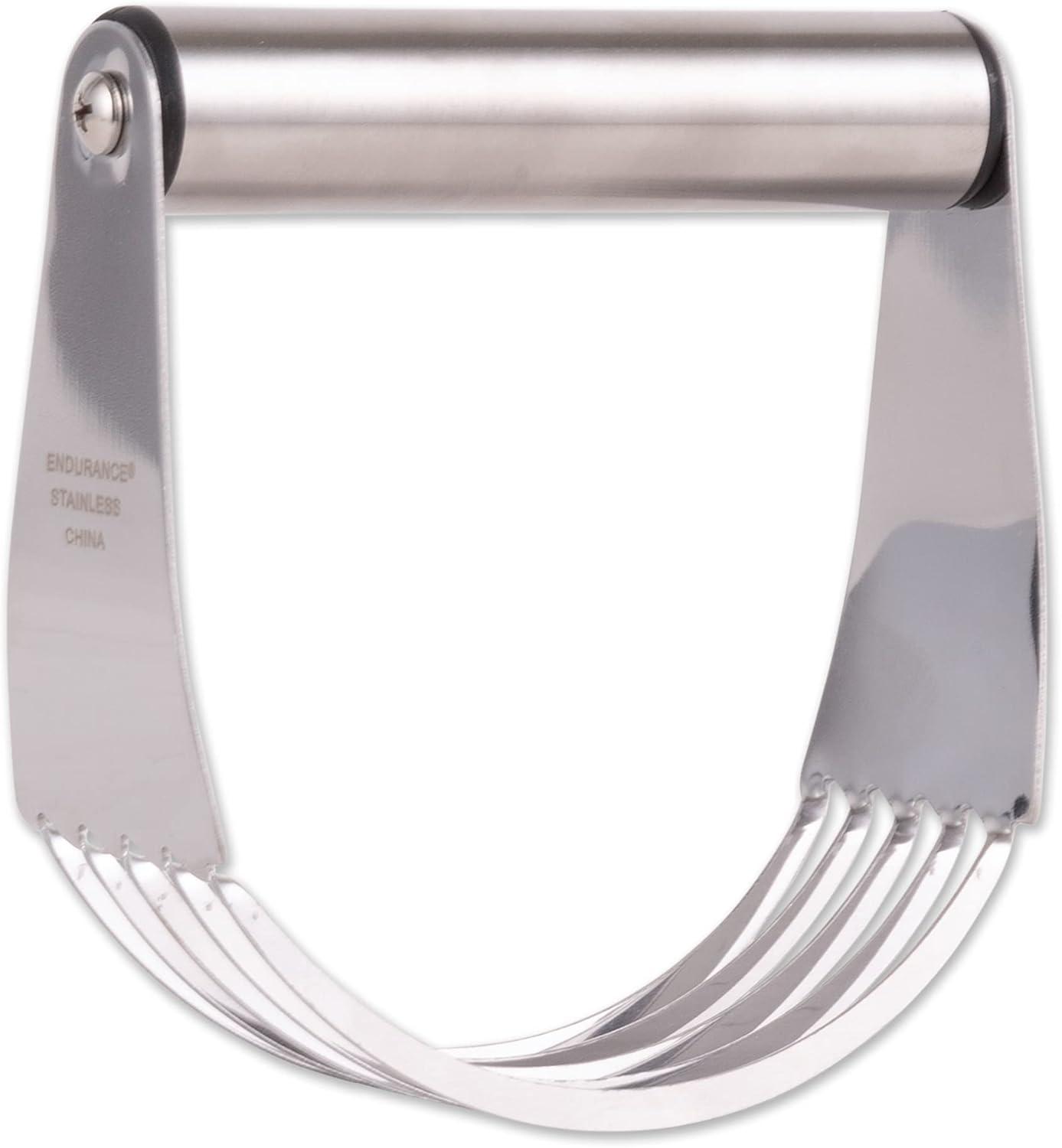 Stainless Steel Pastry Dough Blender with Non-Slip Handle