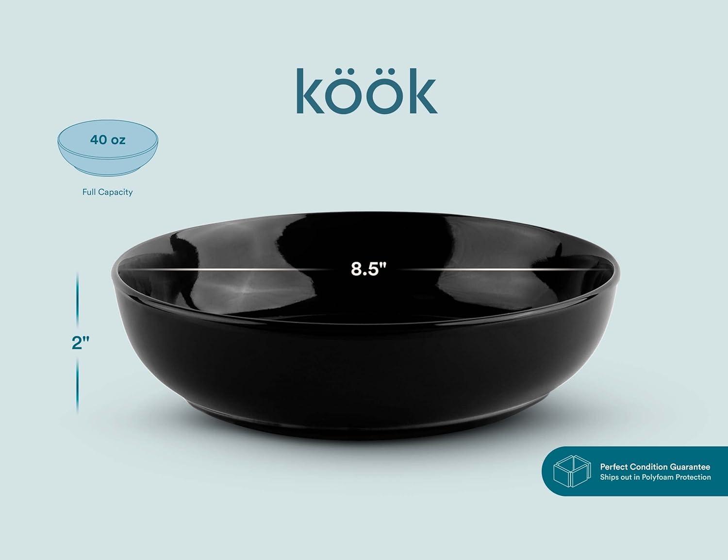 kook 40 oz. Dining Bowl (Set of 4)