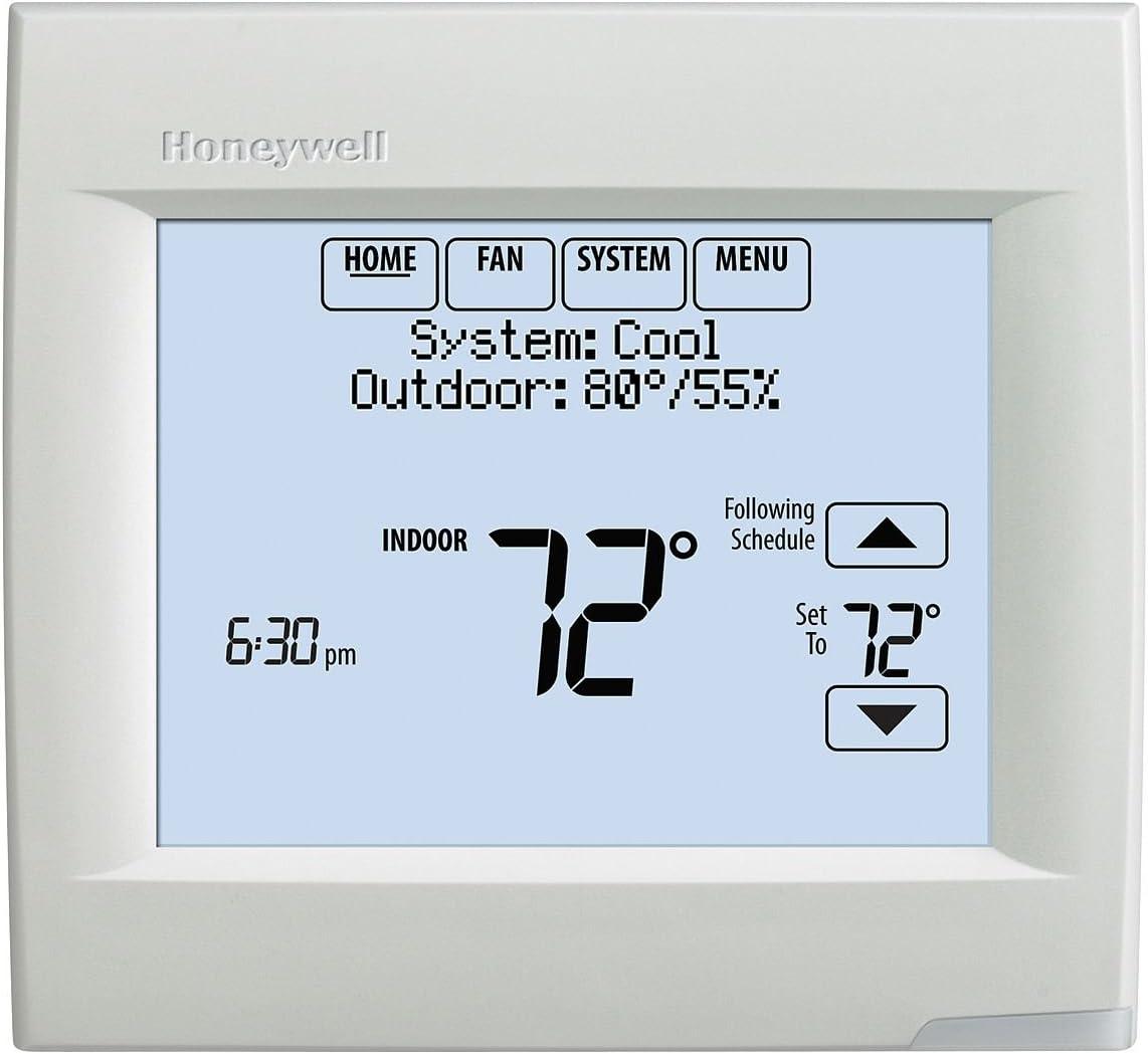 Honeywell VisionPRO 8000 White Programmable Digital Thermostat