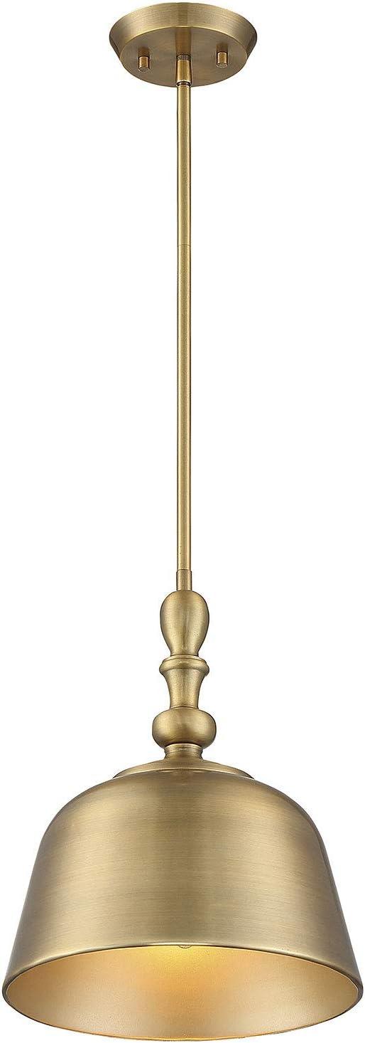 Savoy House Berg 1 - Light Pendant in  Warm Brass