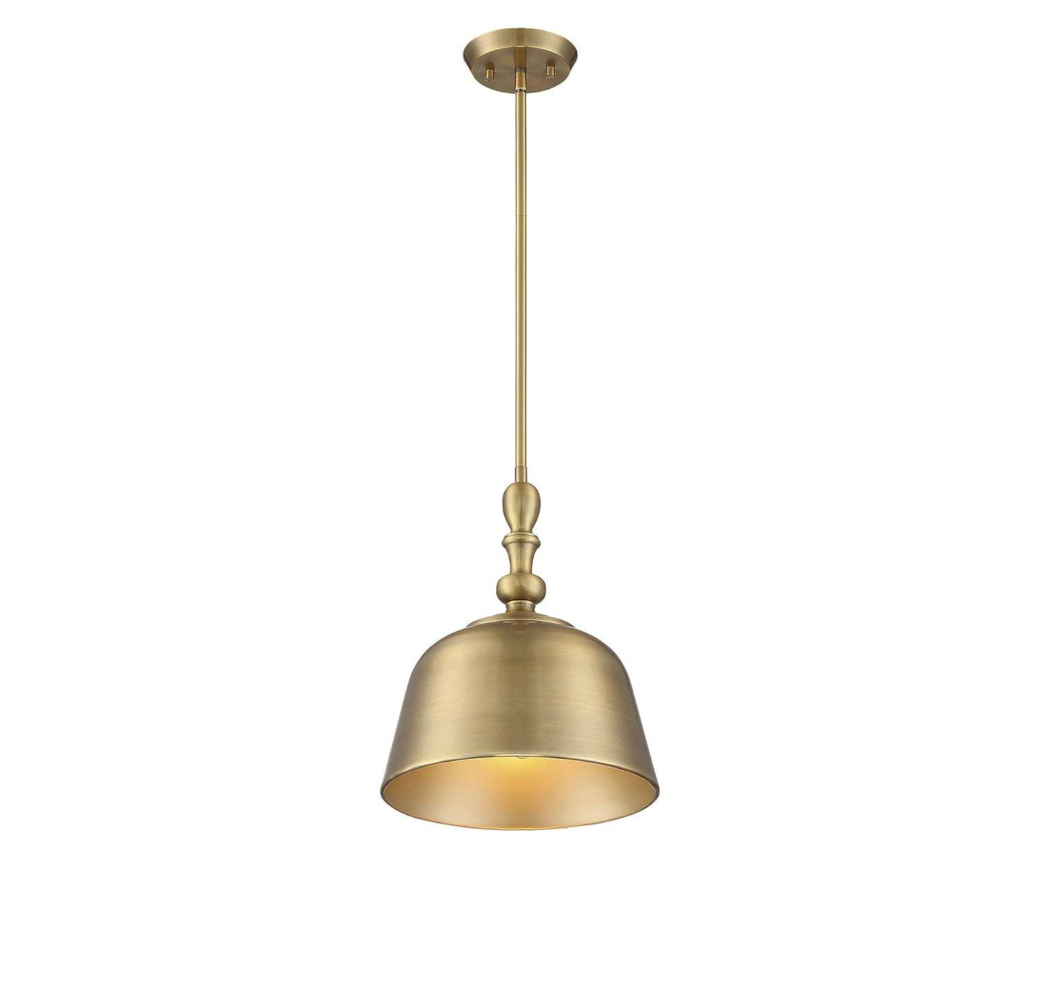 Savoy House Berg 1 - Light Pendant in  Warm Brass
