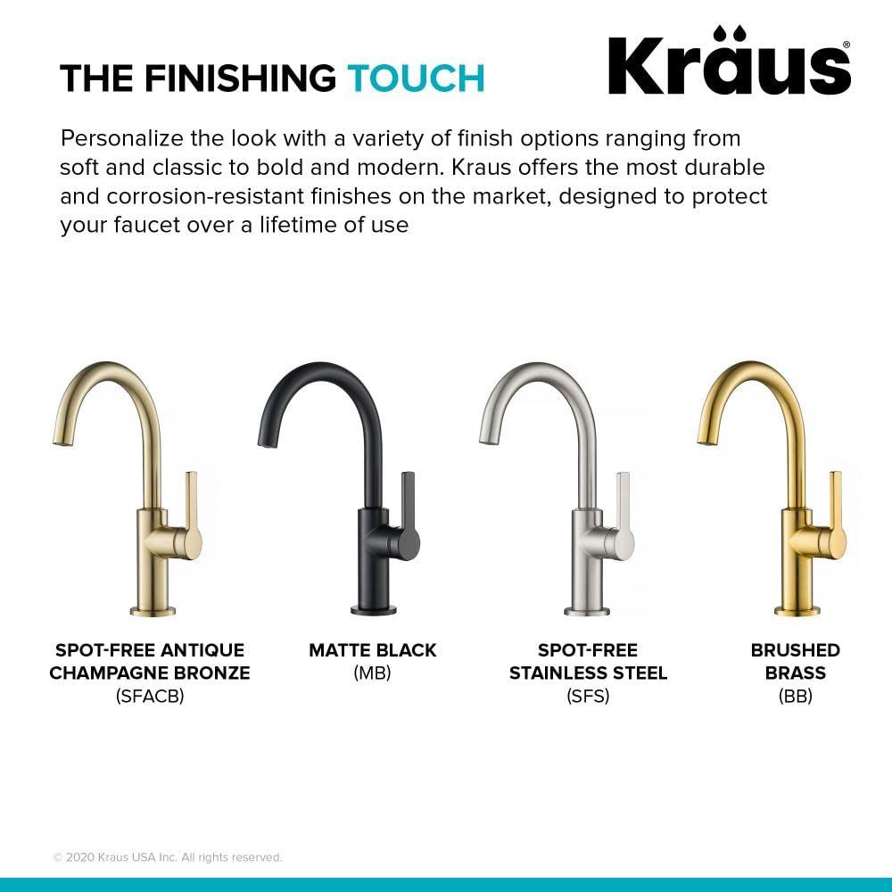 Oletto Single Handle Kitchen Bar Faucet