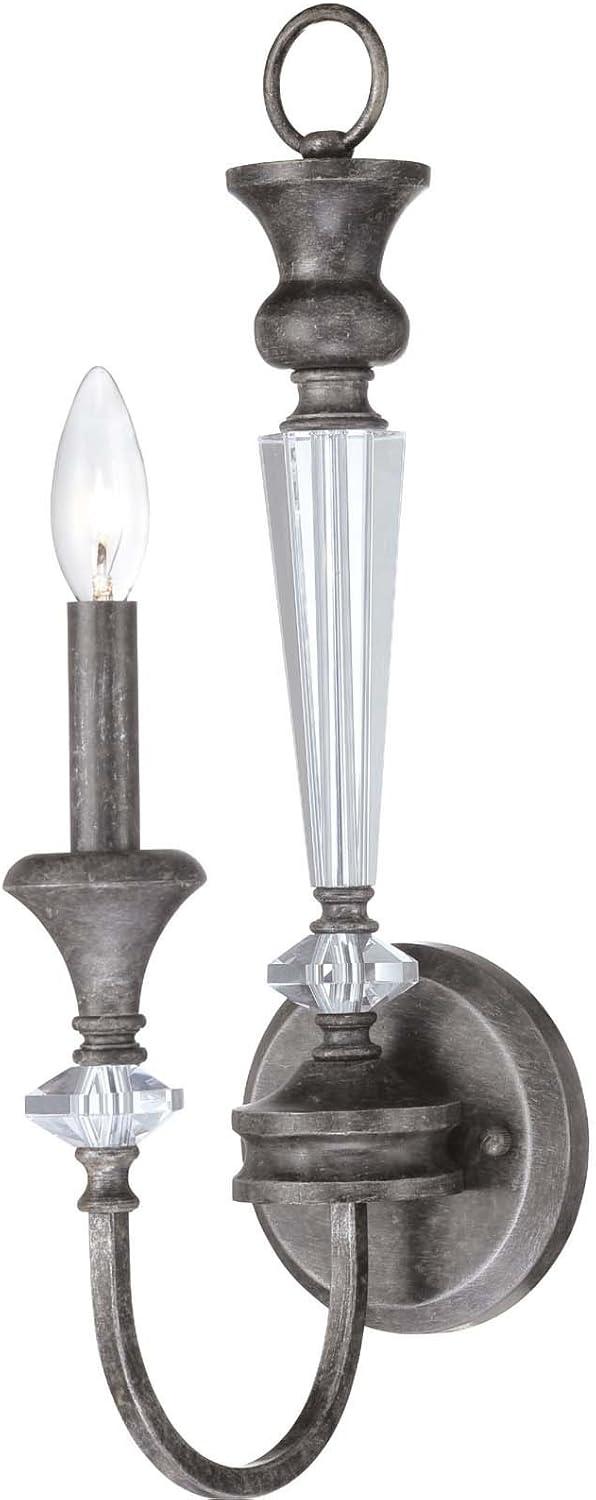 Craftmade Lighting Boulevard 1 - Light Wall Light in  Mocha Bronze/Silver
