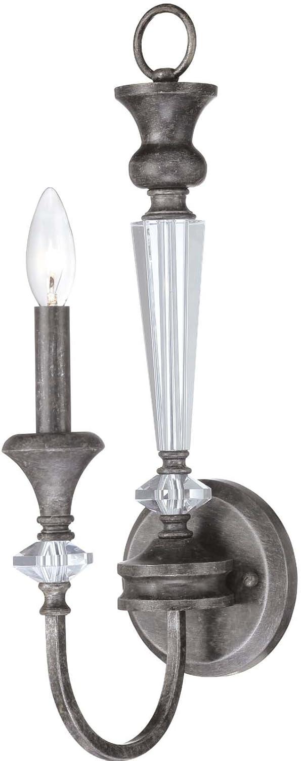 Craftmade Lighting Boulevard 1 - Light Wall Light in  Mocha Bronze/Silver
