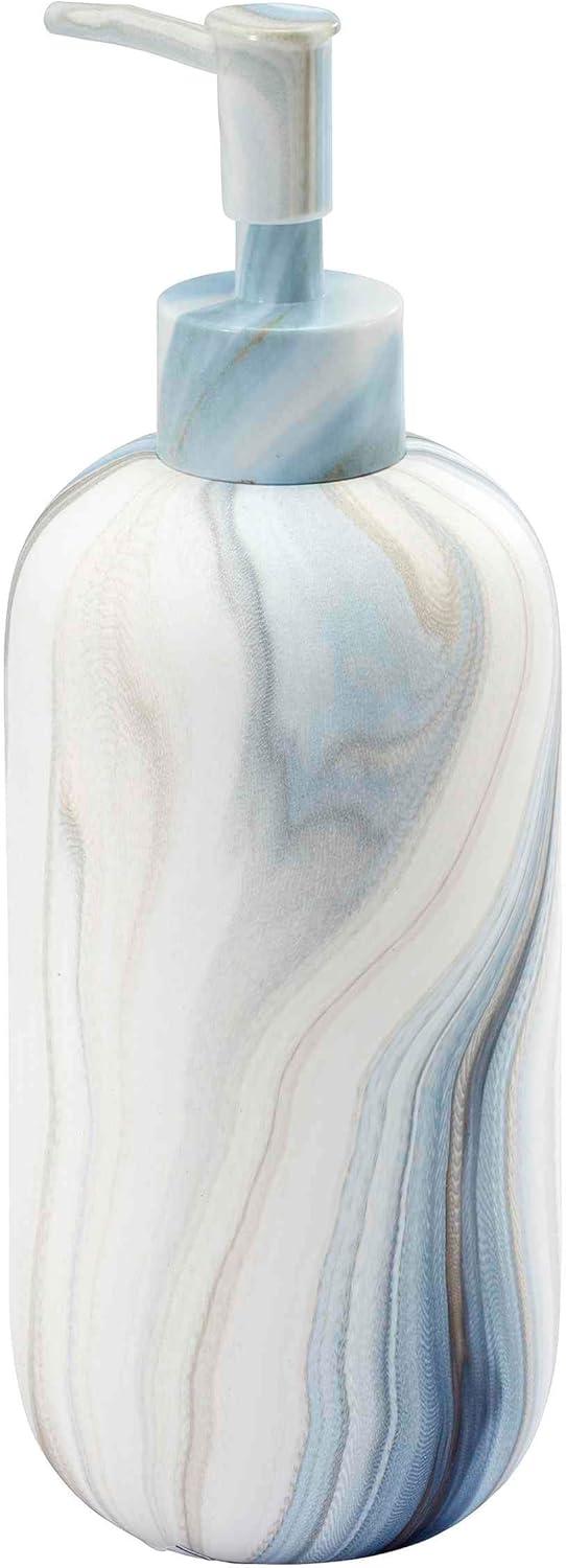 Avanti Linens Waves Blue Lotion Dispenser