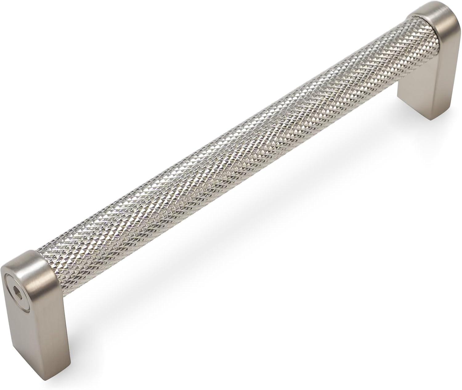 Kapri Collection 5-1/16" Center to Center Knurled Cabinet Bar Pull