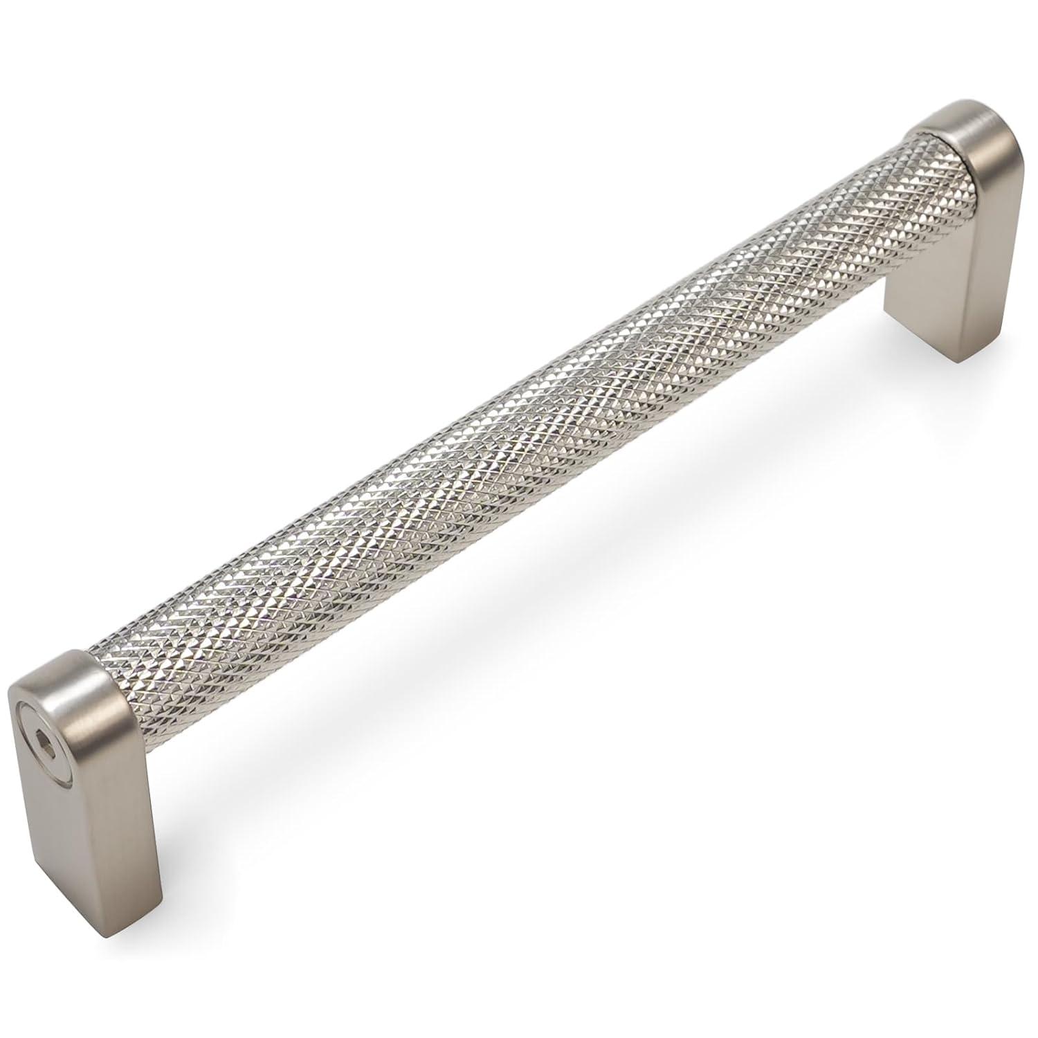 Kapri Collection 5-1/16" Center to Center Knurled Cabinet Bar Pull