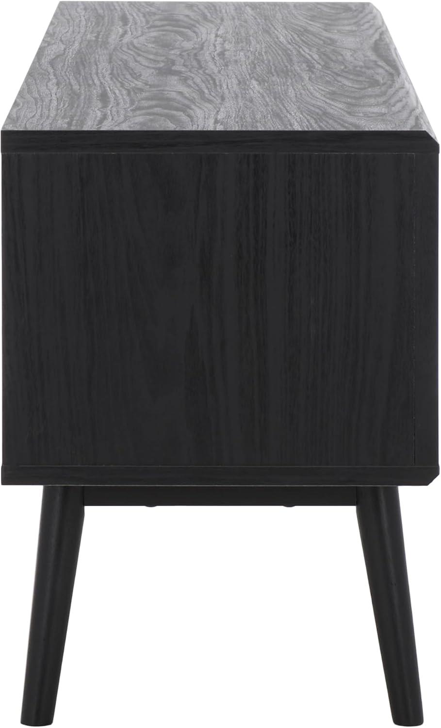 Aphra 2 Door 2 Shelf Media Stand - MED9624 - Walnut - Safavieh