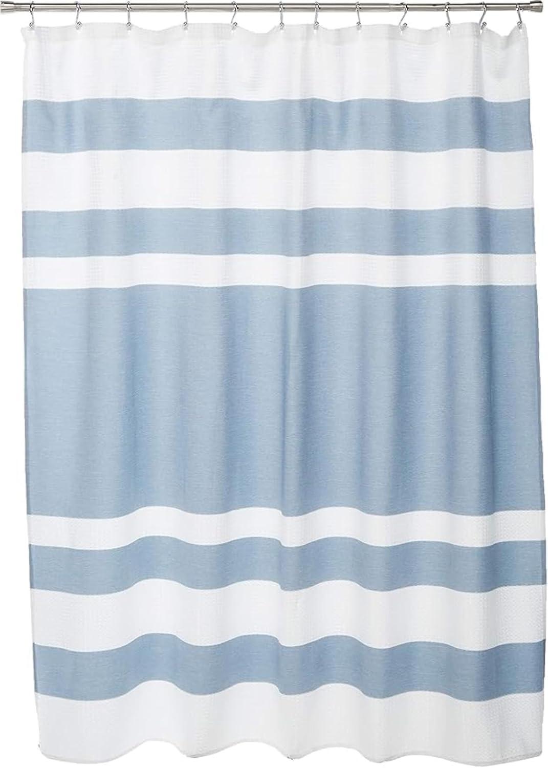 Striped Single Shower Curtain