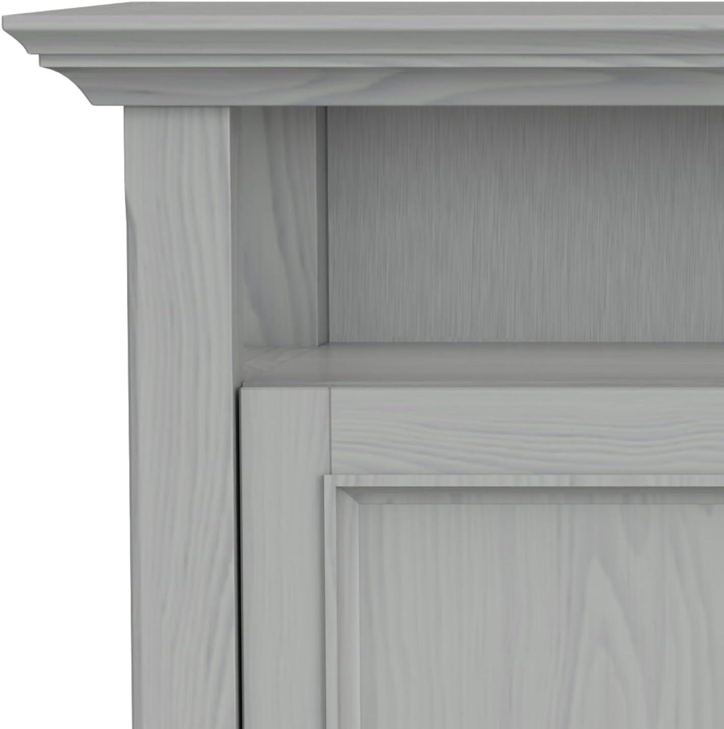 Simpli Home Amherst SOLID WOOD TV Media Stand  For TVs up to 60 inches