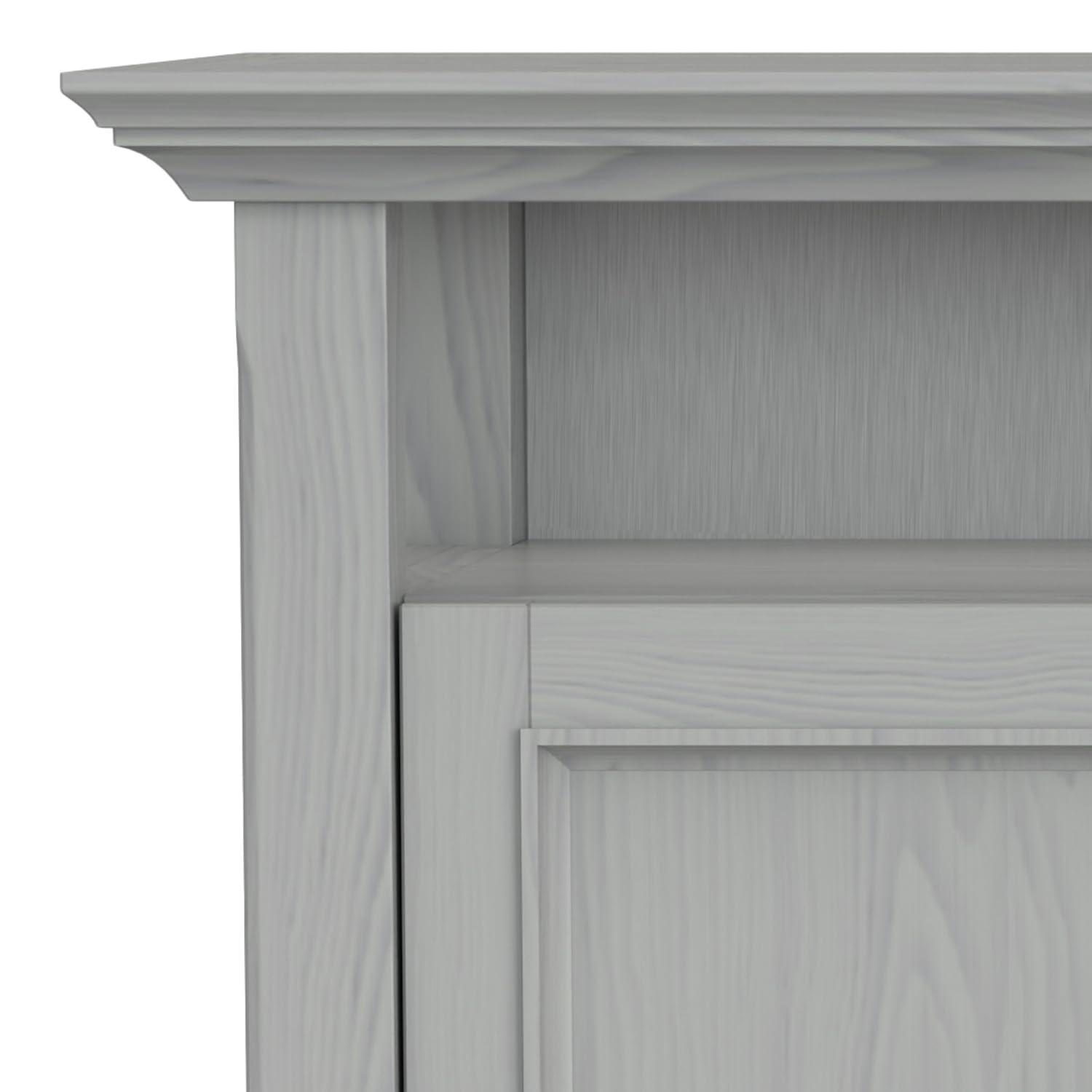 Simpli Home Amherst SOLID WOOD TV Media Stand  For TVs up to 60 inches