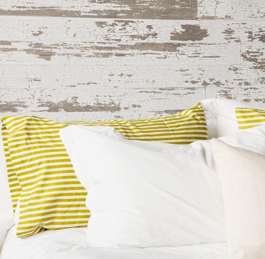 Timeline Skinnies 5.5" x 47.5" Solid Wood Wall Paneling, Raw Pine